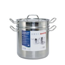 CAC China SPDB-12S Stainless Steel Double Boiler 12 Qt.