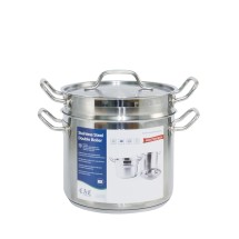 CAC China SPDB-8S Stainless Steel Double Boiler 8 Qt.