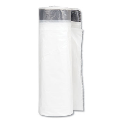 Draw-Tuff Institutional Draw-Tape Can Liners, 23 gal, 1 mil, 38