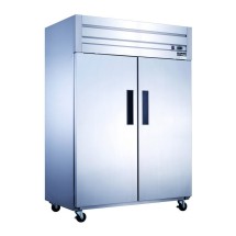 Dukers D55AF 2- Door Top Mount Reach-In Freezer 55"