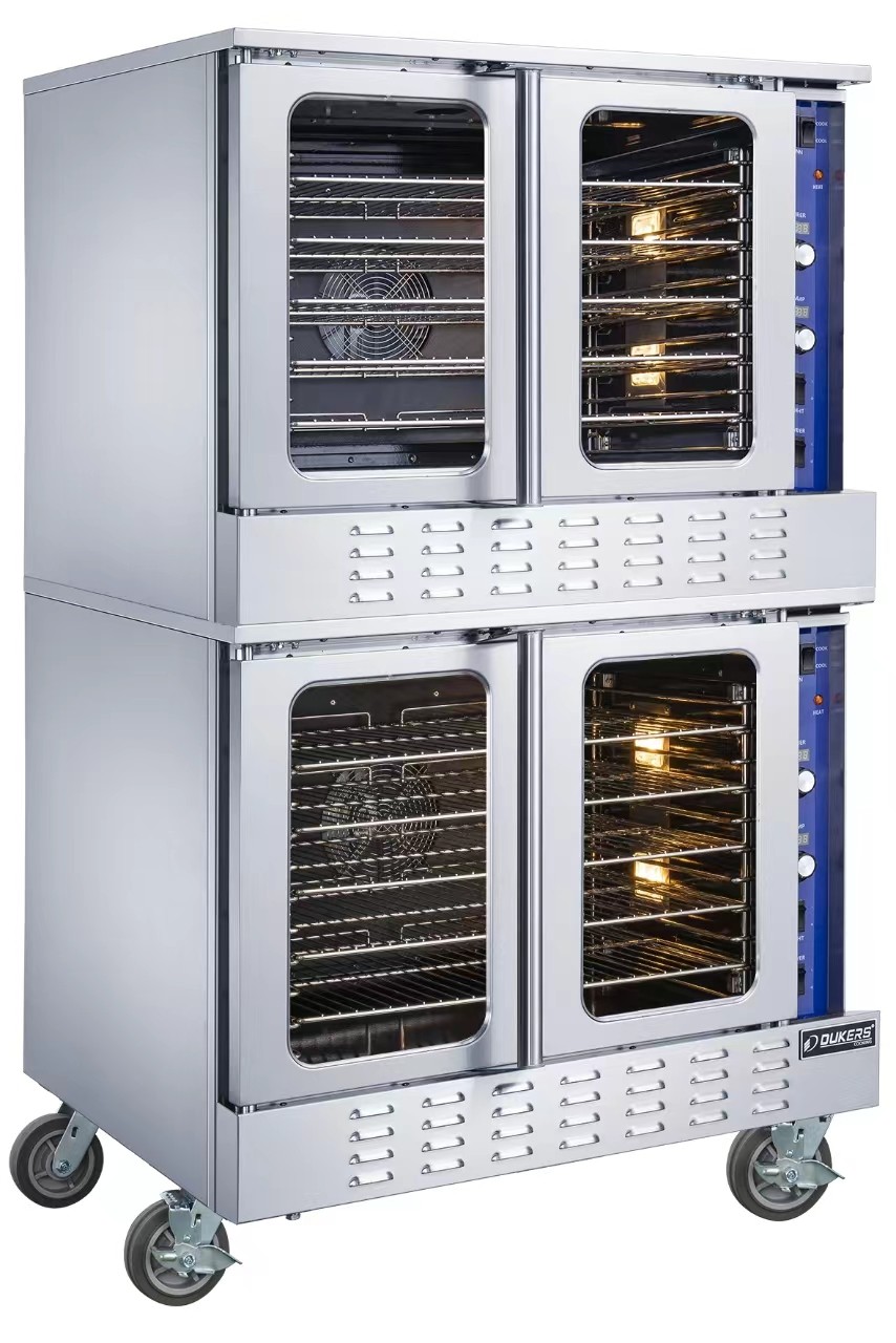 Dukers DCCOG2 Double Deck Convection Oven - 108.000 BTU