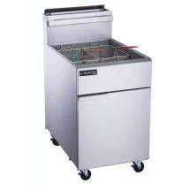 Dukers DCF5-LPG LP Gas 70 lb. Floor Fryer - 150,000 BTU