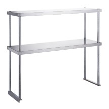 Dukers DCOS-1850 Stainless Steel Double Overshelf 48&quot;