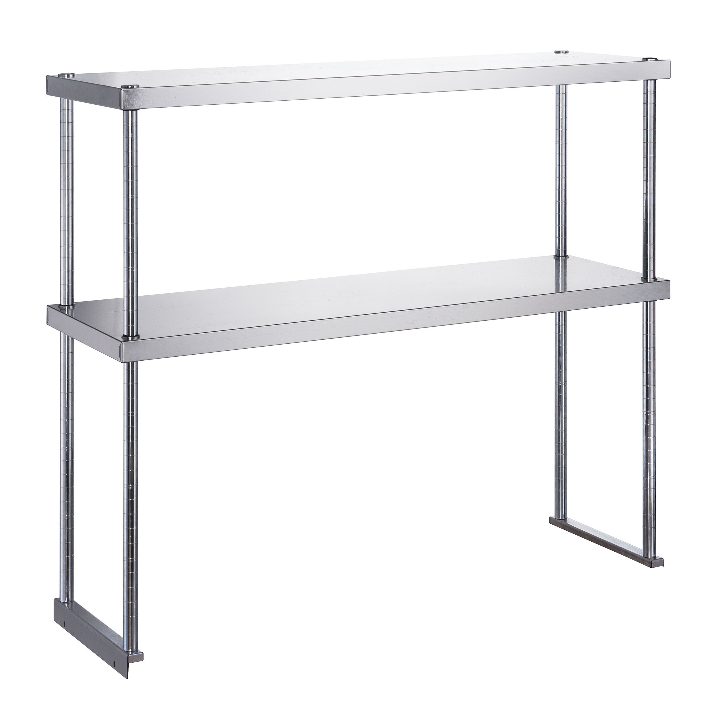 Dukers DCOS-1850 Stainless Steel Double Overshelf 48"