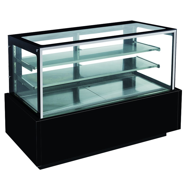 Dukers DDM48R Refrigerated Straight Glass Bakery Display Case 48"