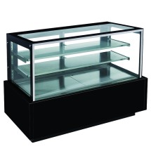 Dukers DDM72R Refrigerated Straight Glass Bakery Display Case 72"
