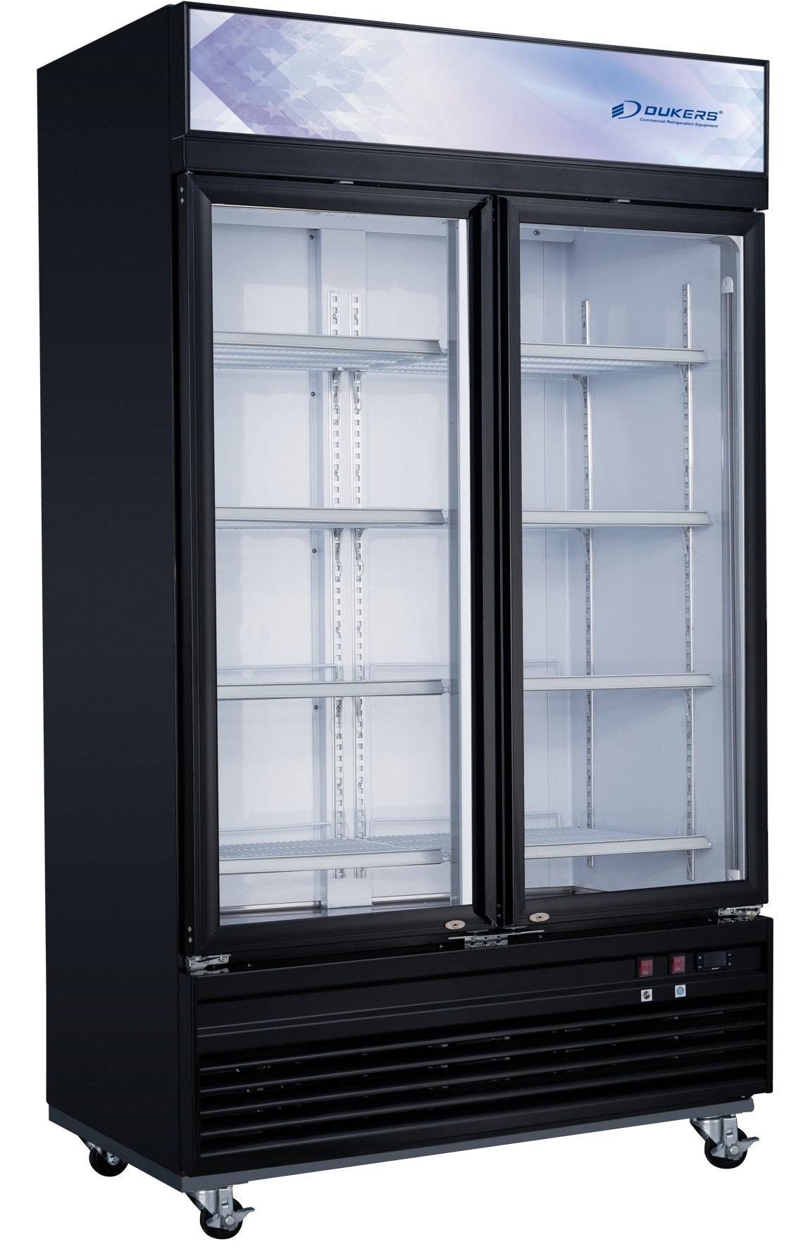 Dukers DSM-41F 47" Two-Door Glass Merchandiser Freezer