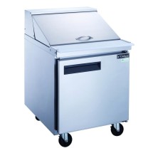 Dukers DSP29-12M-S1 Mega Top Salad / Sandwich Prep Table Refrigerator 29"