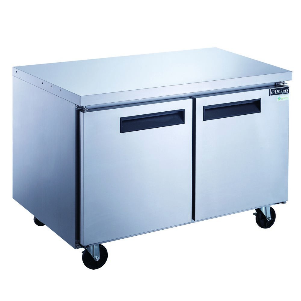 Dukers DUC60F 2-Door under counter Reach-In Freezer 60"