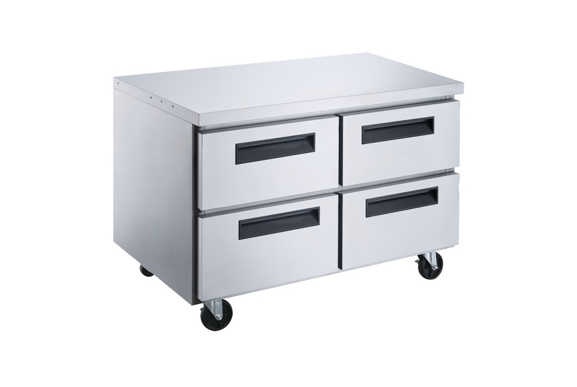 Dukers DUC60R-D4 60" Four-Drawer Undercounter Refrigerator