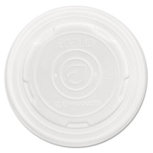 EcoLid Renew and Comp Food Container Lids for 12 oz, 16 oz, 32 oz, 50/Pack, 10 Packs/Carton