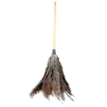 Professional Ostrich Feather Duster, 13&quot; Handle
