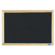 Aarco Products EC1218 Economy Series Wood Frame Chalkboard, 18&quot;W x 12&quot;H 