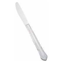 Winco 0004-08 Elegance Heavy Weight Vibro Finish Stainless Steel Dinner Knife (12/Pack)