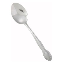 Winco 0004-10 Elegance Heavy Weight Vibro Finish Stainless Steel Table Spoon (12/Pack)