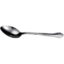 Winco LE-11 Elegance Stainless Steel Solid Serving Spoon, 11&quot;