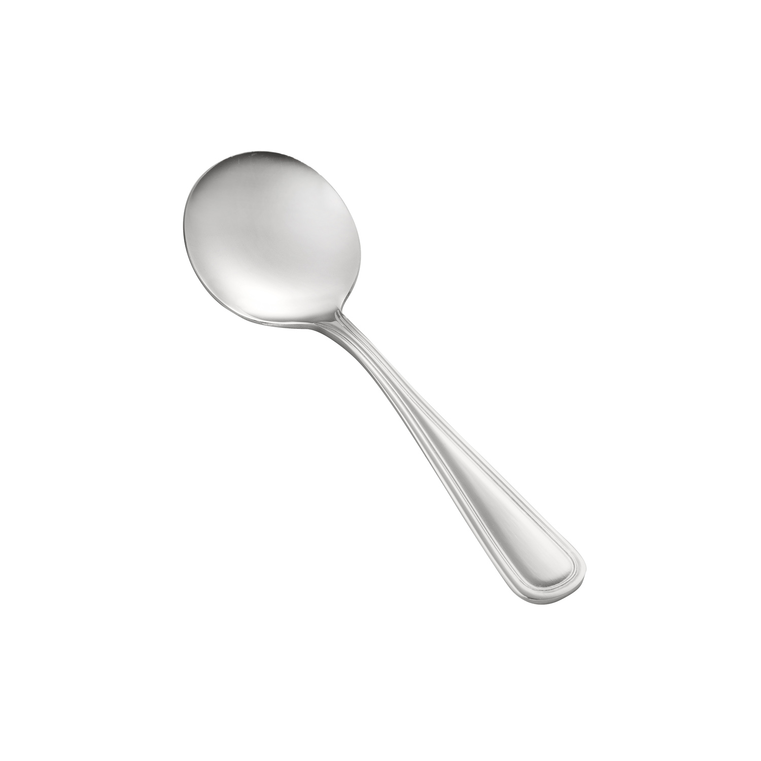 CAC China 8002-04 Elite Bouillon Spoon, Extra Heavyweight 18/8, 5 7/8"