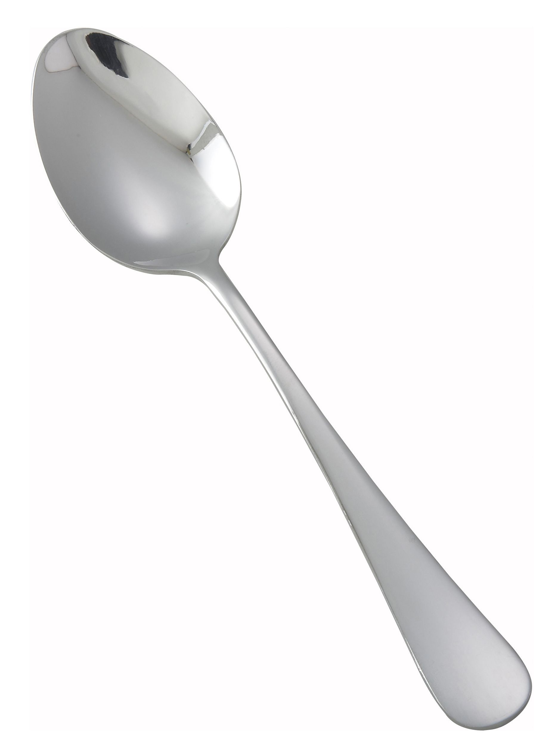Winco 0026-03 Elite Heavy Weight Mirror Finish Stainless Steel Dinner Spoon (12/Pack)
