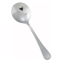 Winco 0026-04 Elite Heavy Weight Mirror Finish Stainless Steel Bouillon Spoon (12/Pack)