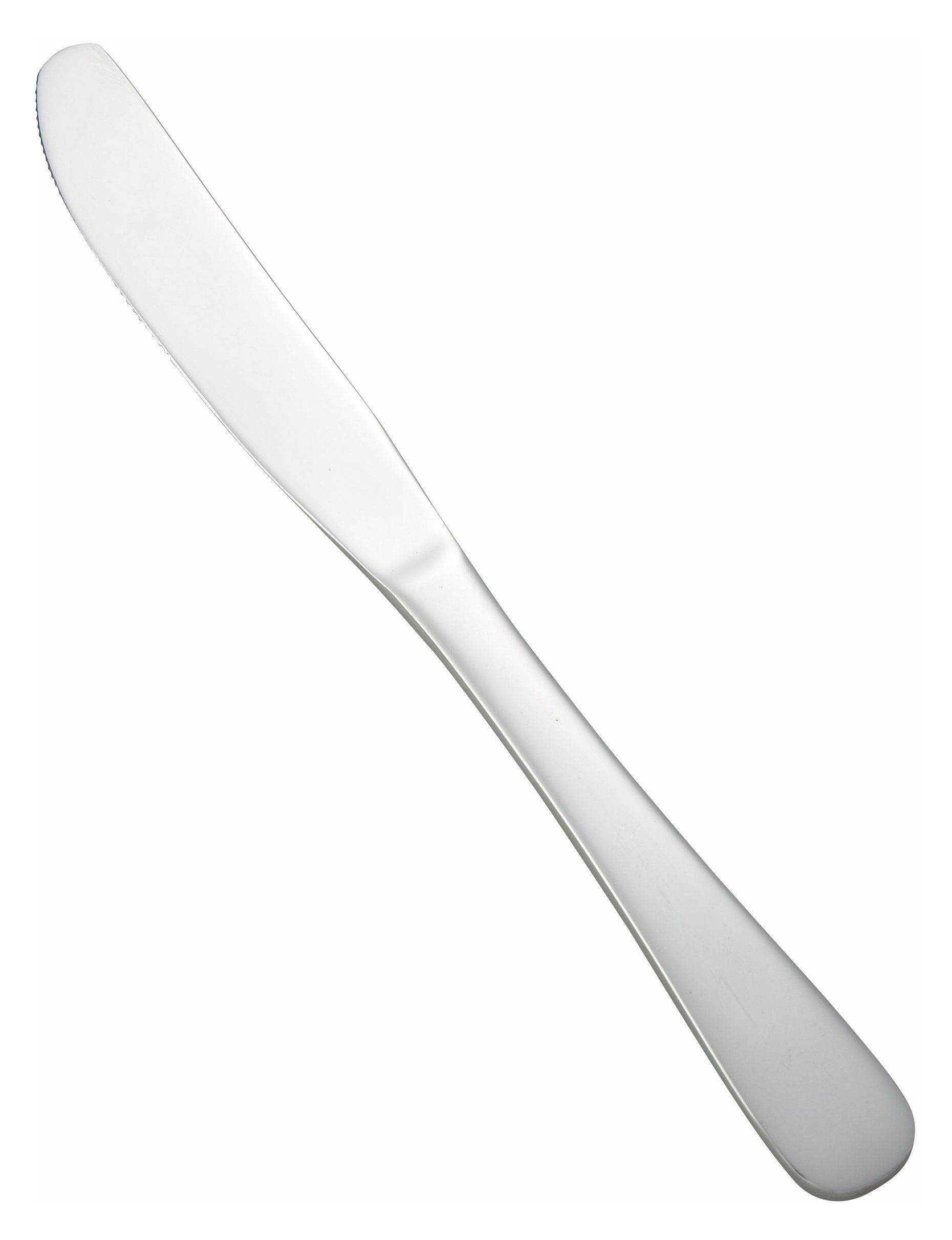 Winco 0026-08 Elite Heavy Weight Mirror Finish Stainless Steel Dinner Knife (12/Pack)