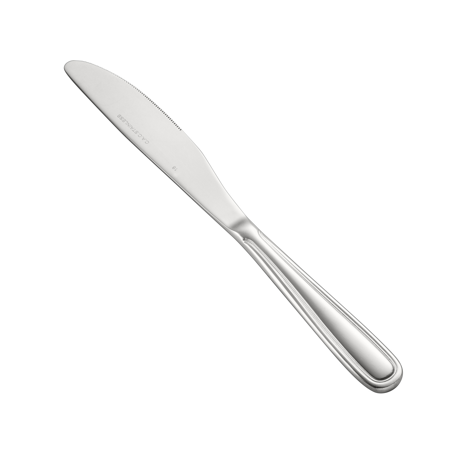 CAC China 8002-15 Elite Table Knife, Extra Heavyweight 18/8, 9 3/4"