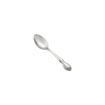 CAC China 2003-09 Elizabeth Demitasse Spoon Frost, Heavyweight 18/0, 4 1/2&quot;