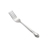 CAC China 2003-05 Elizabeth Dinner Fork Frost, Heavyweight 18/0, 7 1/4&quot;