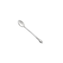CAC China 2003-02 Elizabeth Iced Teaspoon Frost, Heavyweight 18/0, 8&quot;