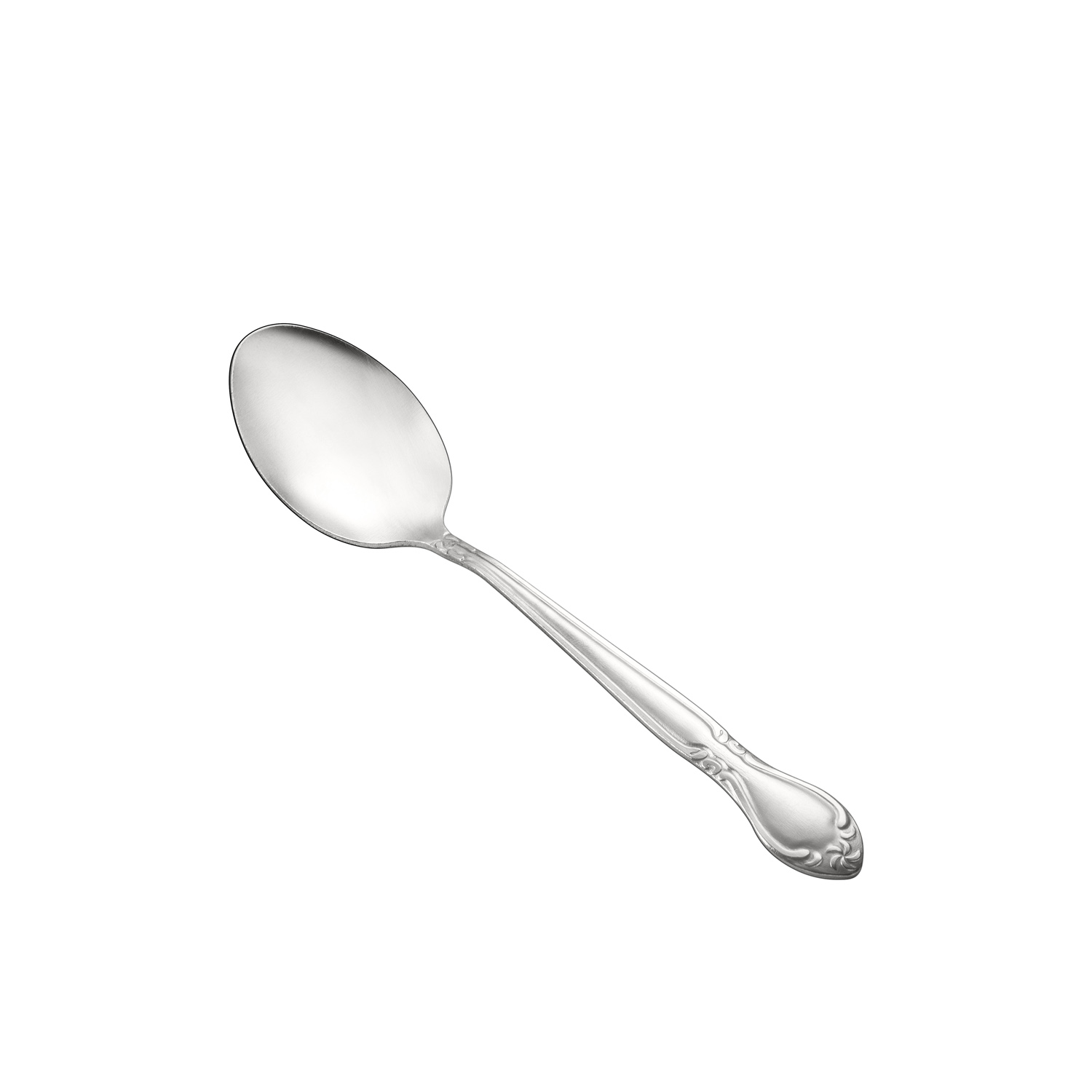 CAC China 2003-10 Elizabeth Tablespoon Frost, Heavyweight 18/0, 8 3/8"