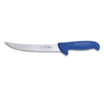 Friedr. Dick 8242526K 10&quot; ErgoGrip Breaking Knife, Hollow Ground Blade, Blue Handle