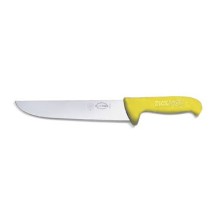 Friedr. Dick 8234826-02 10&quot; ErgoGrip Butcher Knife, Yellow Handle, Straight Blade
