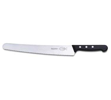 Friedr. Dick 8115126 10" Utility/Pastry Knife, Serrated Edge, Stamped