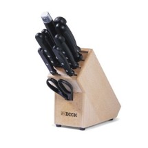 Friedr. Dick 8808000 Superior Stamped 10-Piece Knife Block Set