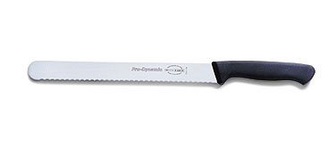 Friedr. Dick 8503730-02 12" Pro Dynamic Slicer, Serrated Edge, Yellow Handle