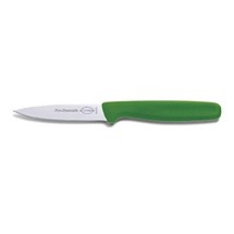 Friedr. Dick 8262008-14 3&quot; ProDynamic Paring Knife, Green Handle
