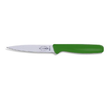 Friedr. Dick 8262011-14 4" ProDynamic Paring Knife, Green Handle