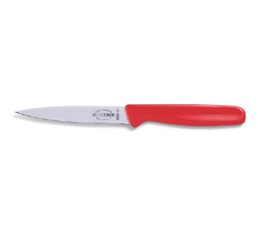Friedr. Dick 8262011-03 4" ProDynamic Paring Knife, Red Handle