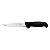 Friedr. Dick 8236813-01 ErgoGrip 5&quot; Boning Knife, Narrow, Stiff Blade, Black Handle