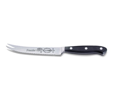 Friedr. Dick 8144413 5" Tomato/Utility Knife, Serrated Edge, Forged