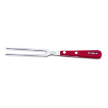 Friedr. Dick 9202014-03 5 1/2&quot; Stamped Cook's Fork, Red Handle