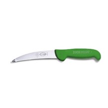 Friedr. Dick 8213915-09 6&quot; ErgoGrip Gut and Tripe Knife, Green Handle