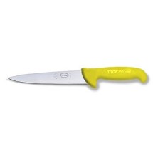 Friedr. Dick 8200715-02 6&quot; Ergogrip Sticking Knife, Yellow Handle, Wide Blade