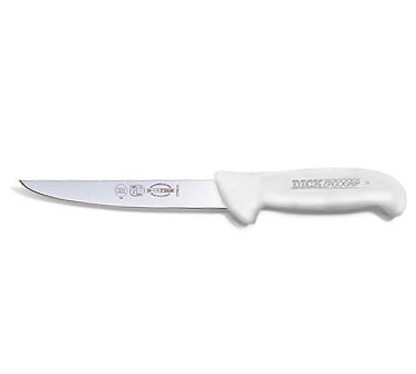 Friedr. Dick 8225918-05 ErgoGrip 7" Boning Knife, White Handle