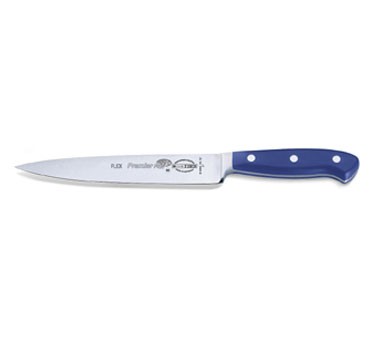 Friedr. Dick 8145418-12 Premier Plus 7" Flexible Fillet Knife, Forged, Blue Handle