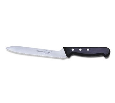 Friedr. Dick 8405518 7" Superior Offset Bread / Utility Knife, Serrated Edge