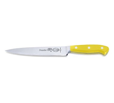 Friedr. Dick 8145618-02 7" Premier Forged Slicer Knife with Yellow Handle