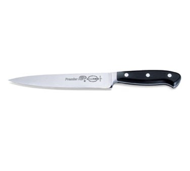Friedr. Dick 8145618 7" Premier Forged Slicer Knife, Black Handle