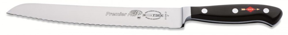 Friedr. Dick 8103921 8" Premier Plus Bread Knife, Serrated Edge, Forged