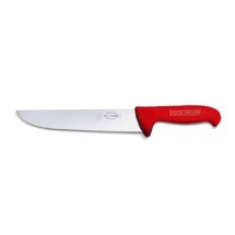 Friedr. Dick 8234821-03 8&quot; ErgoGrip Butcher Knife, Red Handle