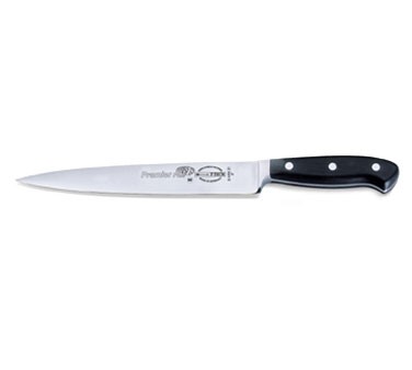 Friedr. Dick 8145621 8" Premier Forged Slicer Knife with Black Handle